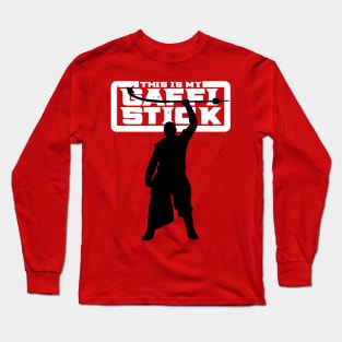 This Is my Pole Stick Movie Parody Sci-fi Bounty Hunter Long Sleeve T-Shirt